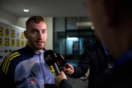 Dejan Kulusevski of the Swedish men's national football