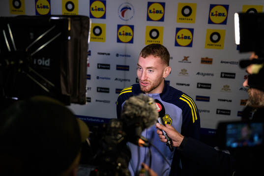 Dejan Kulusevski of the Swedish men's national football
