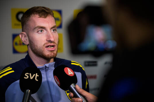 Dejan Kulusevski of the Swedish men's national football