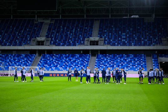 Players of the Swedish men's national football team at a