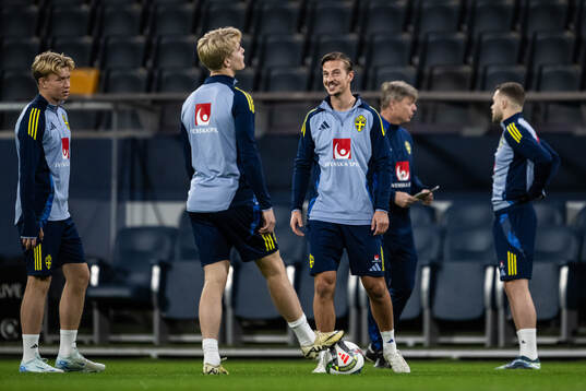 Daniel Svensson and Simon Olsson of the Swedish men's