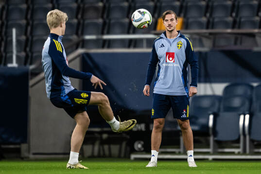 Simon Olsson of the Swedish men's football national team at