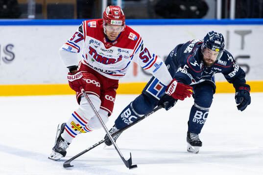 Timrås Anton Wedin och Linköpings Oscar Fantenberg