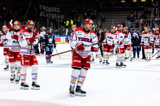 Timrås Emil Pettersson och Magnus Pääjärvi deppar