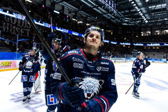 Linköpings Henrik Törnqvist  jublar