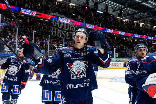 Linköpings William Worge Kreu jublar