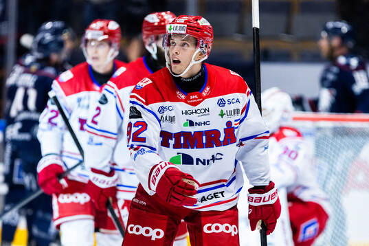 Timrås Anton Lundmark deppar