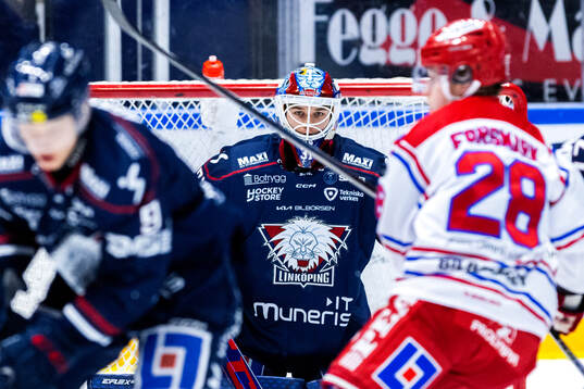 Linköpings målvakt Jesper Myrenberg