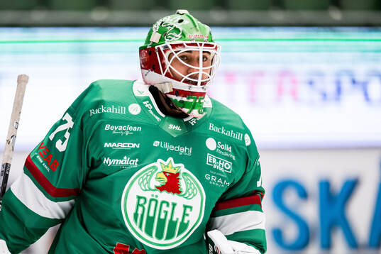 Rögles målvakt Arvid Holm