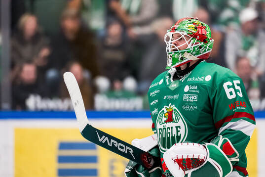 Rögles målvakt Christoffer Rifalk deppar
