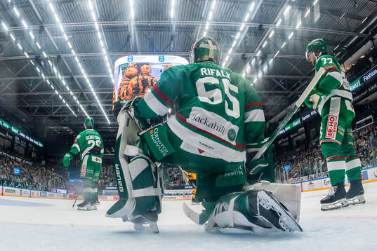 Rögles målvakt Christoffer Rifalk deppar