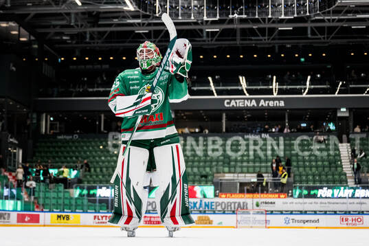Rögles målvakt Christoffer Rifalk deppar