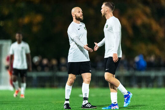 FC Järfällas Carl-Simon Norén och Melker Lönn
