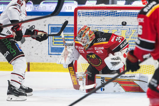 Luleås målvakt Joel Lassinantti