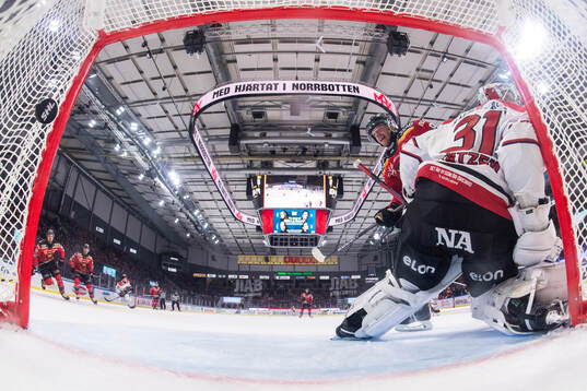 Luleås Brian O'neil gör 1-0