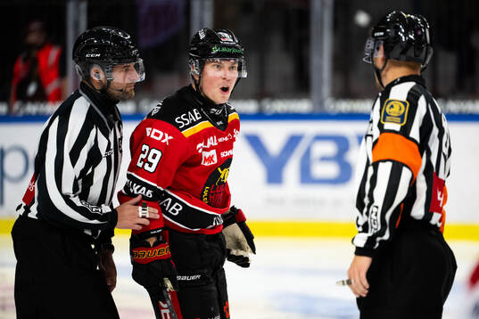 Luleås Erik Gustafsson reagerar