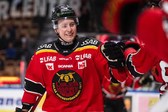 Luleås David Granberg jublar