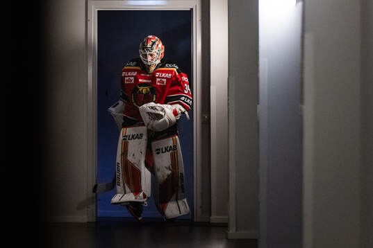 Luleås målvakt Joel Lassinantti