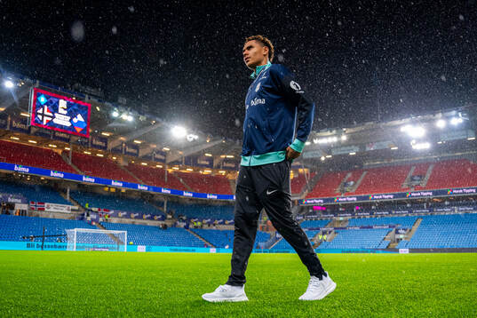 Antonio Nusa of Norway