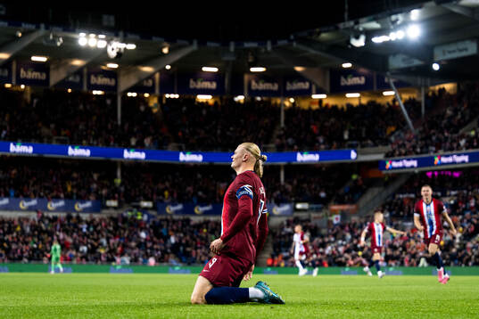 Erling Braut Haaland of Norway celebrates