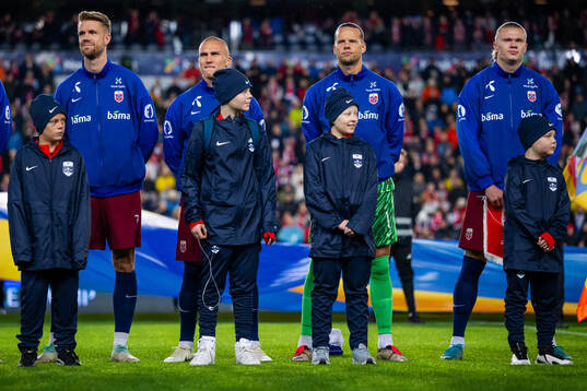 Kristoffer Ajer, Leo Skiri Østigård, goalkeeper Ørjan