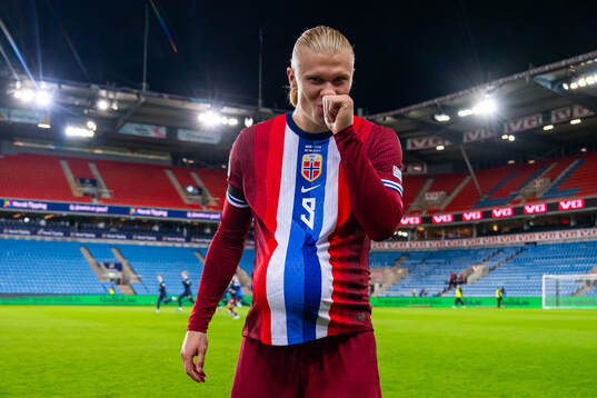 Erling Braut Haaland of Norway
