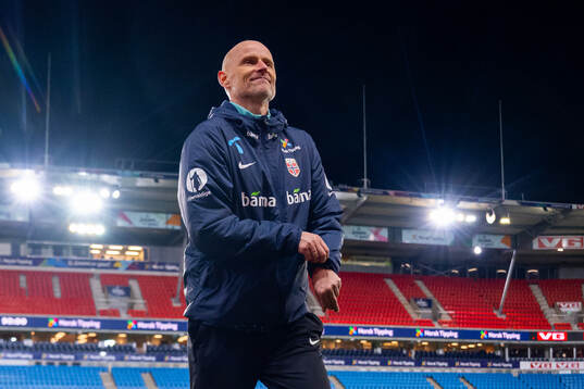 Ståle Solbakken, head coach of Norway