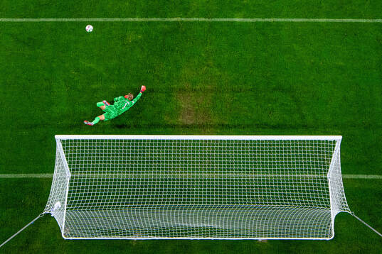 Goalkeeper Ørjan Håskjold Nyland of Norway