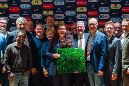 Lise Klaveness, president of the Norwegian Football