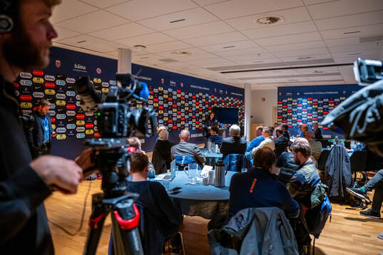 Lise Klaveness, president of the Norwegian Football