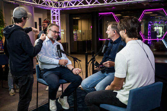 Peter Forsberg, Niklas Jidhe och Jacob Josefson