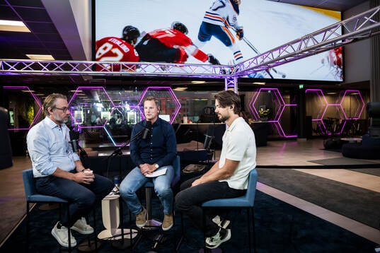 Peter Forsberg, Niklas Jidhe och Jacob Josefson