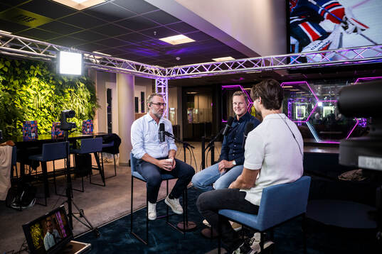 Peter Forsberg, Niklas Jidhe och Jacob Josefson