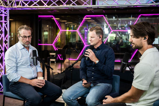 Peter Forsberg, Niklas Jidhe och Jacob Josefson