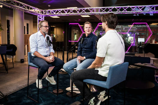 Peter Forsberg, Niklas Jidhe och Jacob Josefson