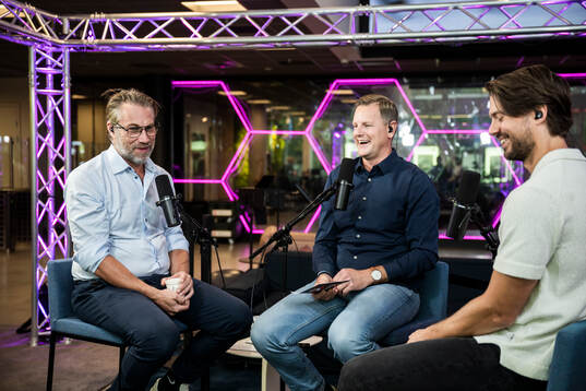 Peter Forsberg, Niklas Jidhe och Jacob Josefson