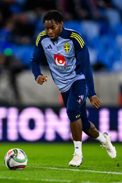 Anthony Elanga of Sweden