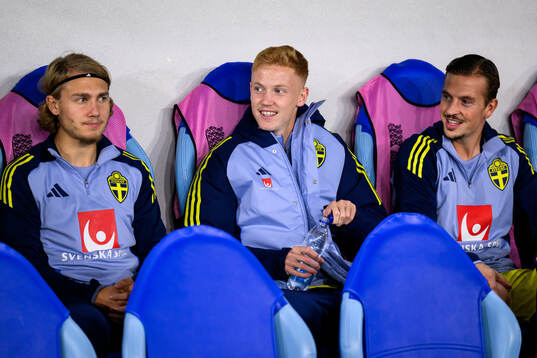 Sebastian Nanasi, Hugo Larsson and Simon Olsson of Sweden