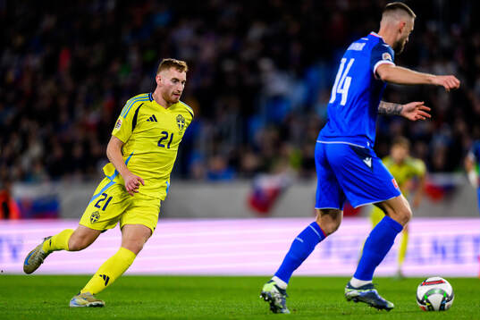 Dejan Kulusevski of Sweden