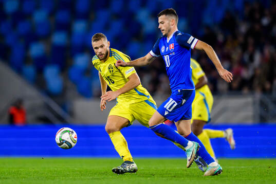 Jesper Karlström of Sweden and Lászlo Bénes of Slovakia
