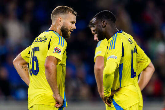 Jesper Karlström and Ken Sema of Sweden