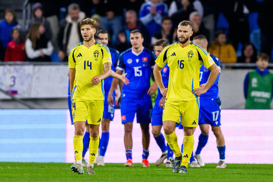 Anton Salétros and Jesper Karlström of Sweden look