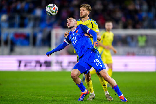 Matus Bero of Slovakia and Anton Salétros of Sweden