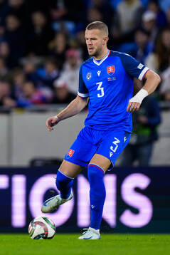 Denis Vavro of Slovakia