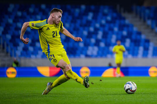 Dejan Kulusevski of Sweden