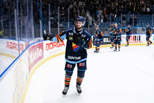Djurgårdens Marcus Krüger jublar