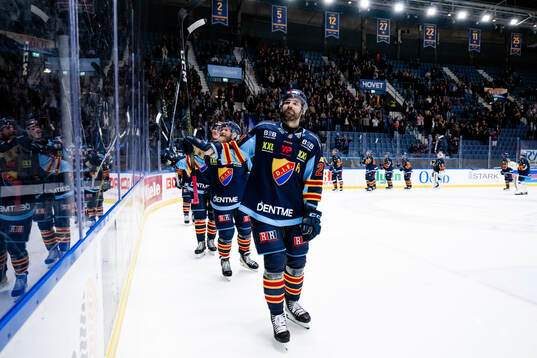 Djurgårdens Ludvig Rensfeldt jublar