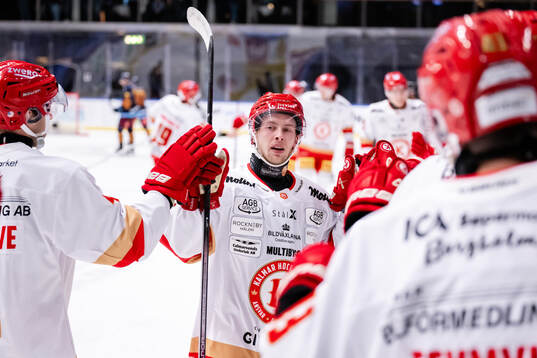 Kalmars Matt Fonteyne jublar