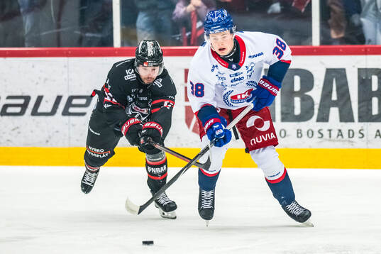 Nybros Anton Svensson och IK Oskarshamns Axel Landén