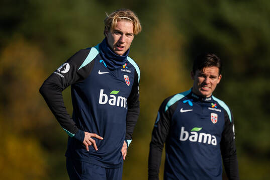 Kristian Thorstvedt and Hugo Vetlesen of the Norwegian